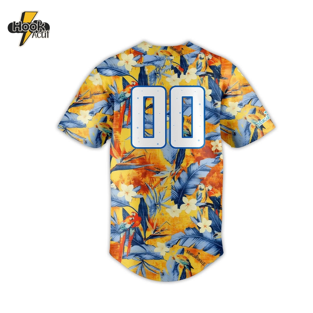 Sugar Land Space Cowboys Margaritaville Night 2025 Custom Baseball Jersey Sugar Land Space Cowboys Margaritaville Night 2025 Custom Baseball Jersey