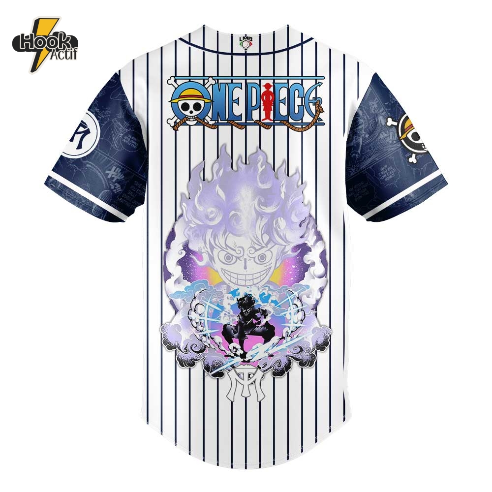Sultanes de Monterrey x Straw Hat Luffy Gear 5 Baseball Jersey Sultanes de Monterrey x Straw Hat Luffy Gear 5 Baseball Jersey