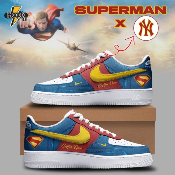 Superman x New York Yankees Limited Edition AF1 Custom 2025