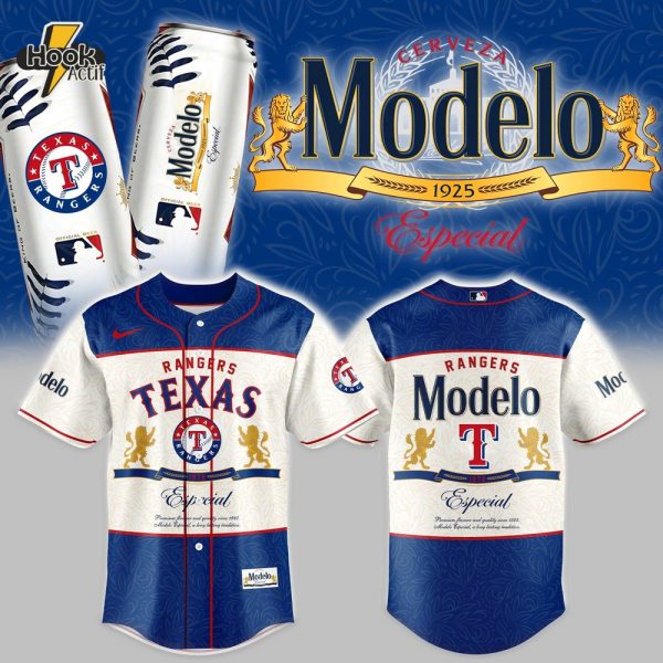Texas Rangers x Modelo Version 2025 Special Baseball Jersey