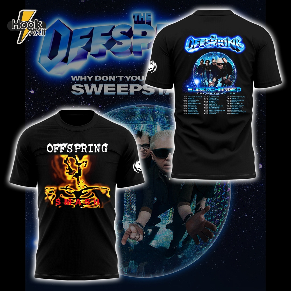 The Offspring "SMASH" Tour 2025 Limited Edition Shirt The Offspring "SMASH" Tour 2025 Limited Edition Shirt