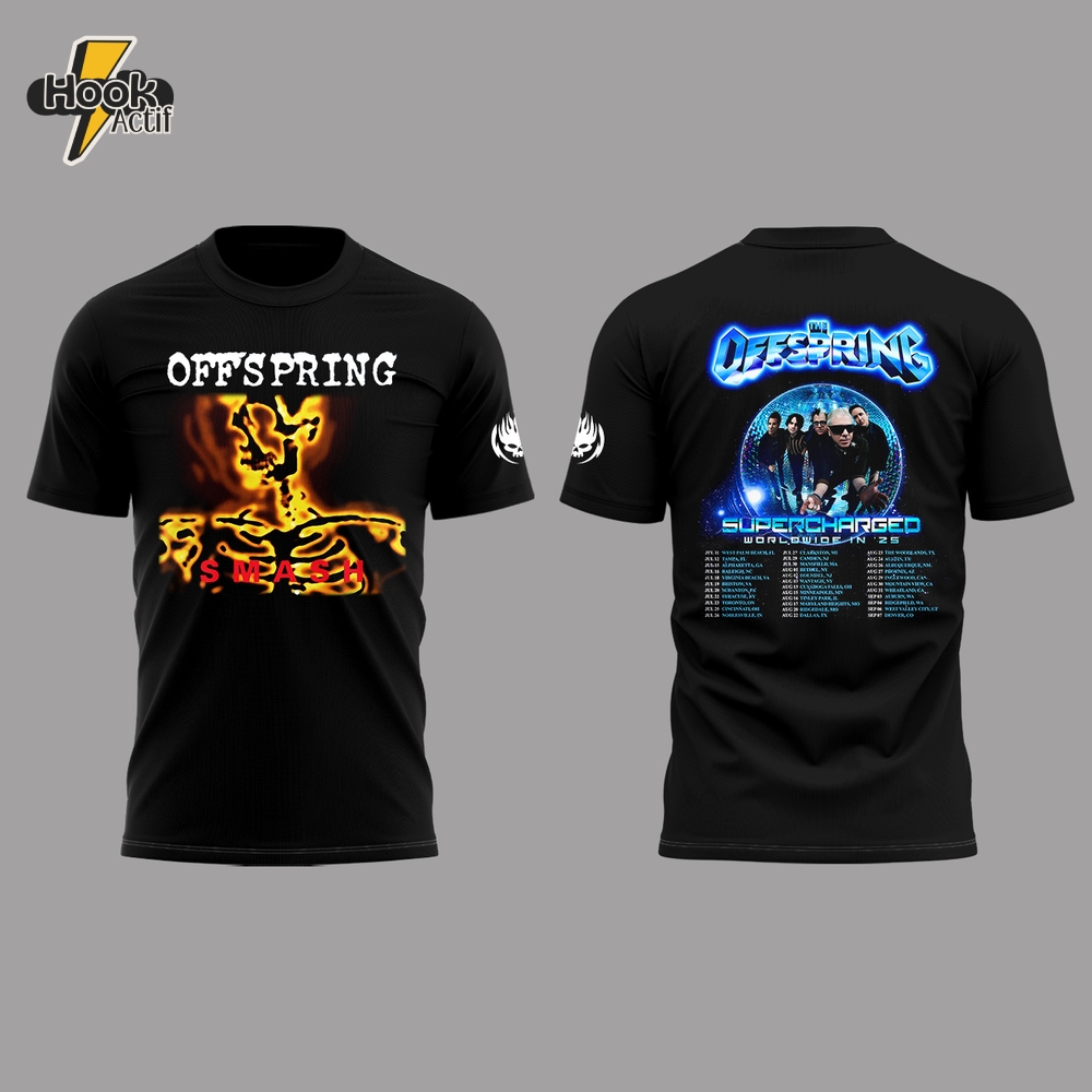 The Offspring "SMASH" Tour 2025 Limited Edition Shirt The Offspring "SMASH" Tour 2025 Limited Edition Shirt