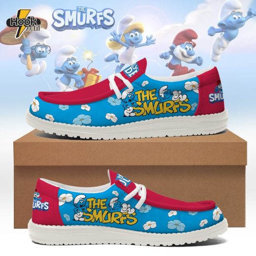 The Smurfs 2025 Limited Edition Hey Dude Shoes