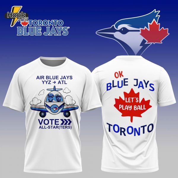 Toronto Blue Jays New 2025 White Shirt