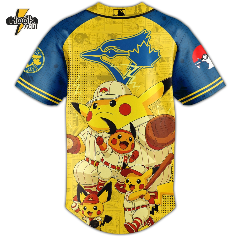 Toronto Blue Jays x Pokémon GO Night 2025 Limited Edition Jersey Toronto Blue Jays x Pokémon GO Night 2025 Limited Edition Jersey