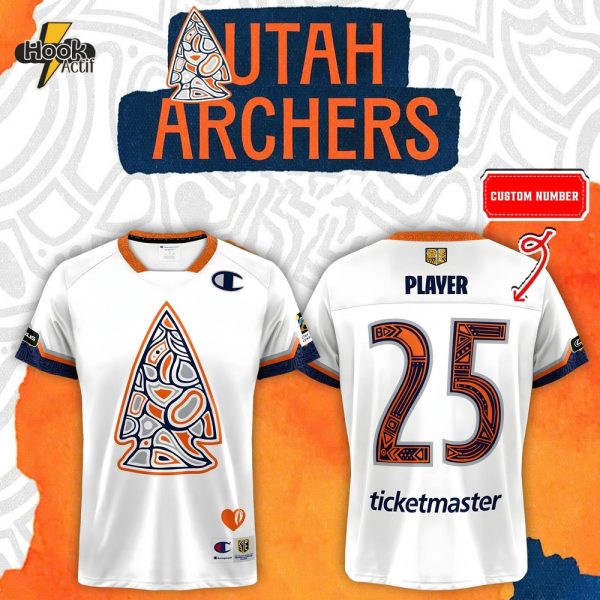 Utah Archers Indigenous Heritage Custom Foootbal Jersey