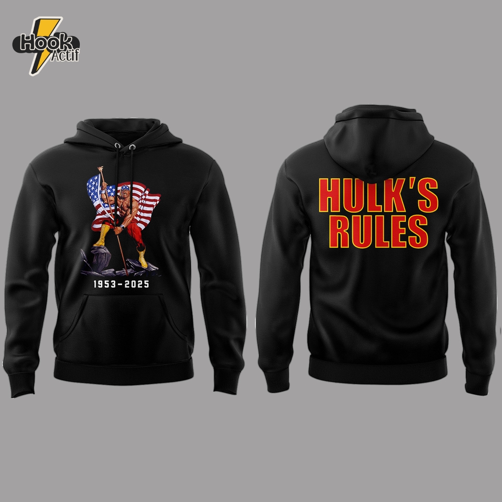 WWE Hulk Hogan 1953-2025 Hoodie