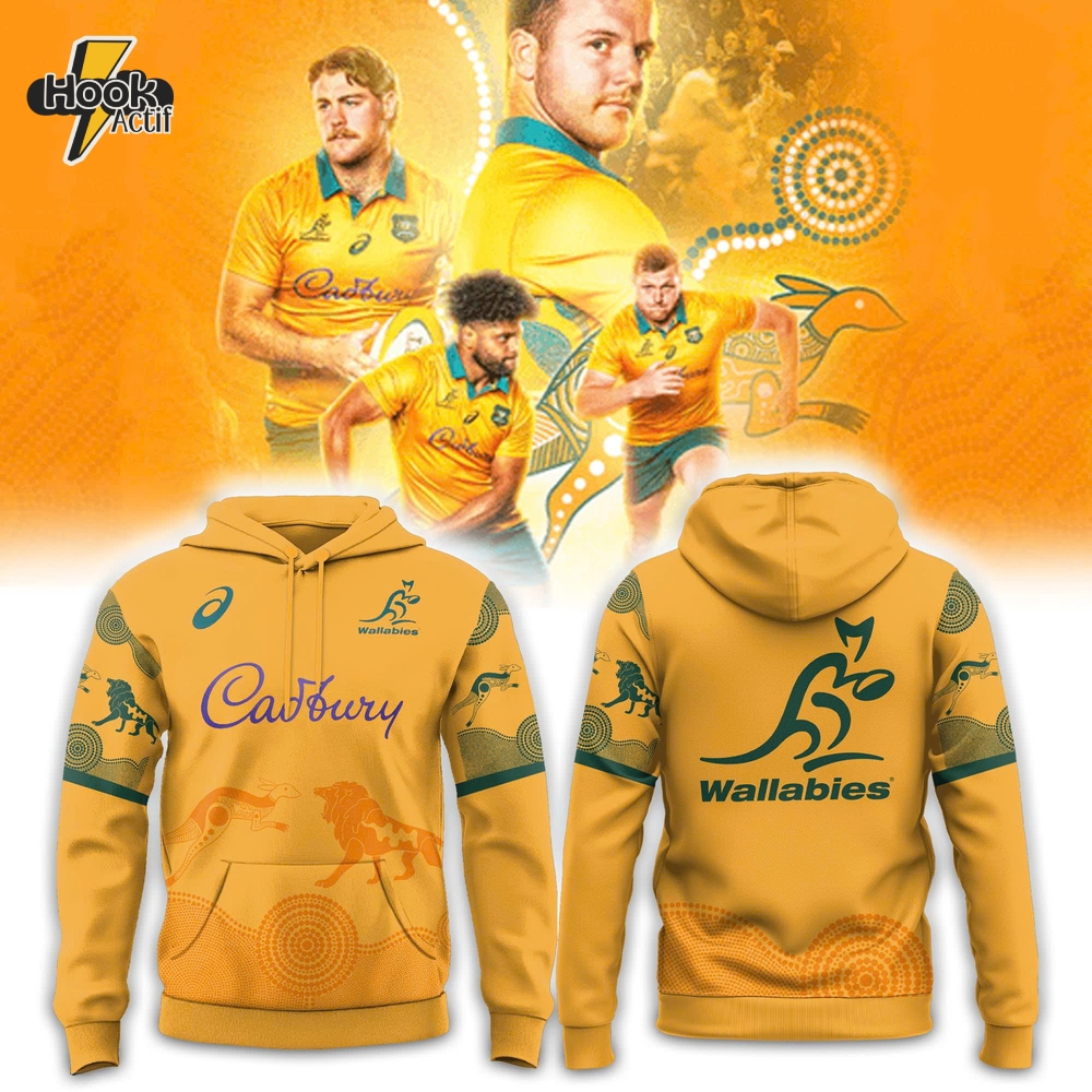 Wallabies Lions Tour 2025 Home Limited Edition Hoodie Set Wallabies Lions Tour 2025 Home Limited Edition Hoodie Set