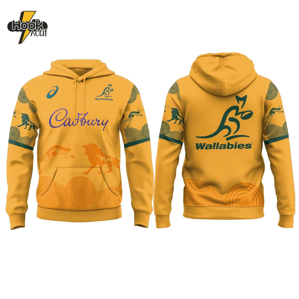 Wallabies Lions Tour 2025 Home Limited Edition Hoodie Set Wallabies Lions Tour 2025 Home Limited Edition Hoodie Set
