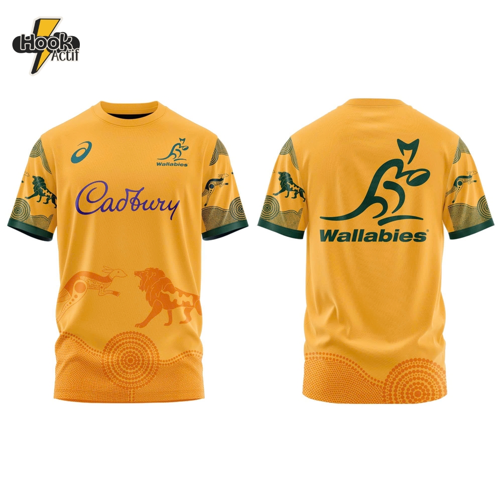 Wallabies Lions Tour 2025 Home Limited Edition Shirt Wallabies Lions Tour 2025 Home Limited Edition Shirt