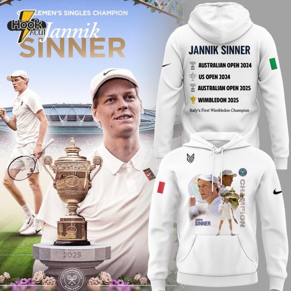 Wimbledon 2025 Champions Commemorative Hoodie