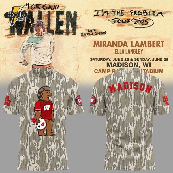 Wisconsin Badgers x Morgan Wallen 2025 Limited Edition Shirt