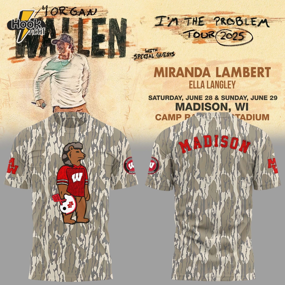 Wisconsin Badgers x Morgan Wallen 2025 Limited Edition Shirt Wisconsin Badgers x Morgan Wallen 2025 Limited Edition Shirt