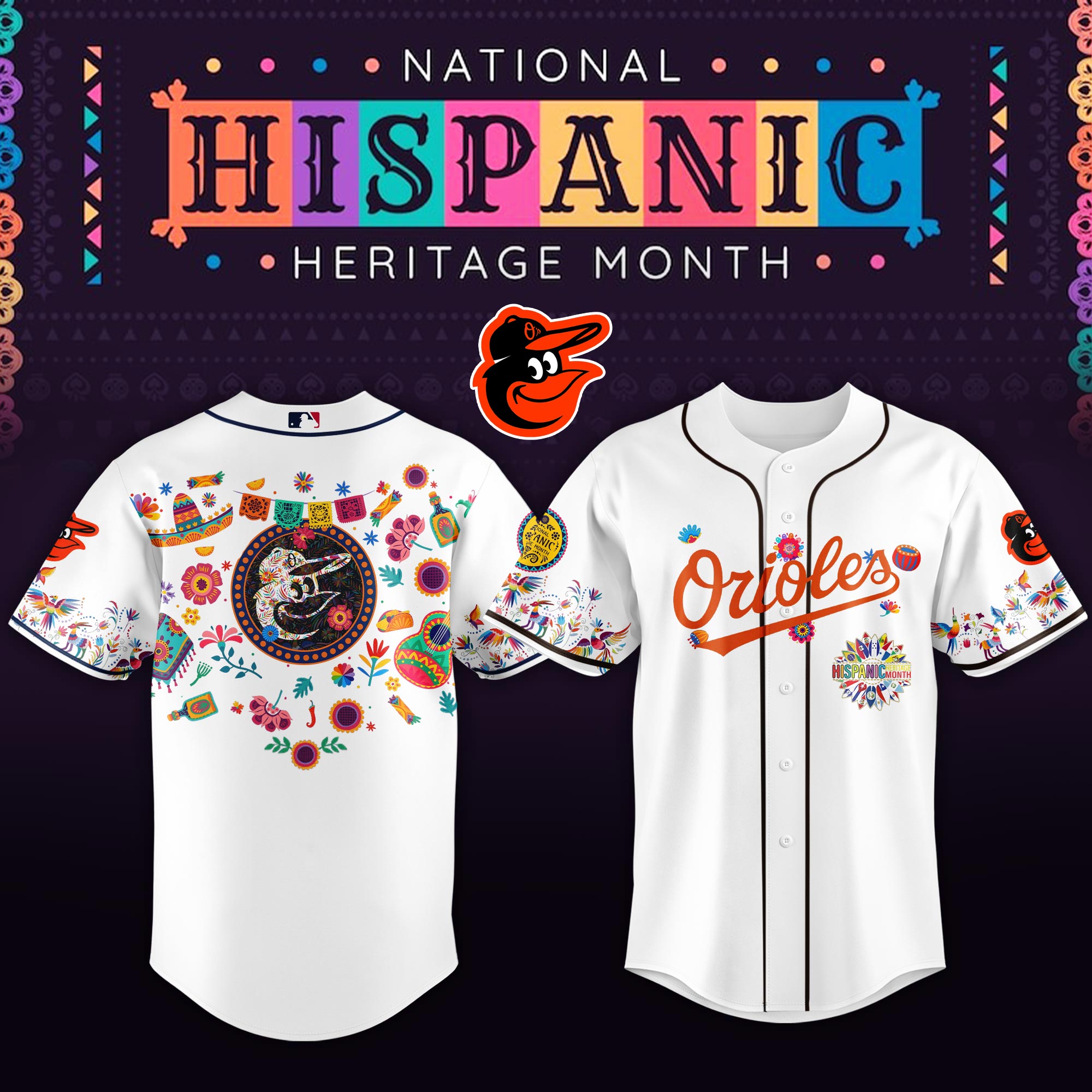 Orioles x Hispanic Heritage Specail Edition Jersey Orioles x Hispanic Heritage Specail Edition Jersey