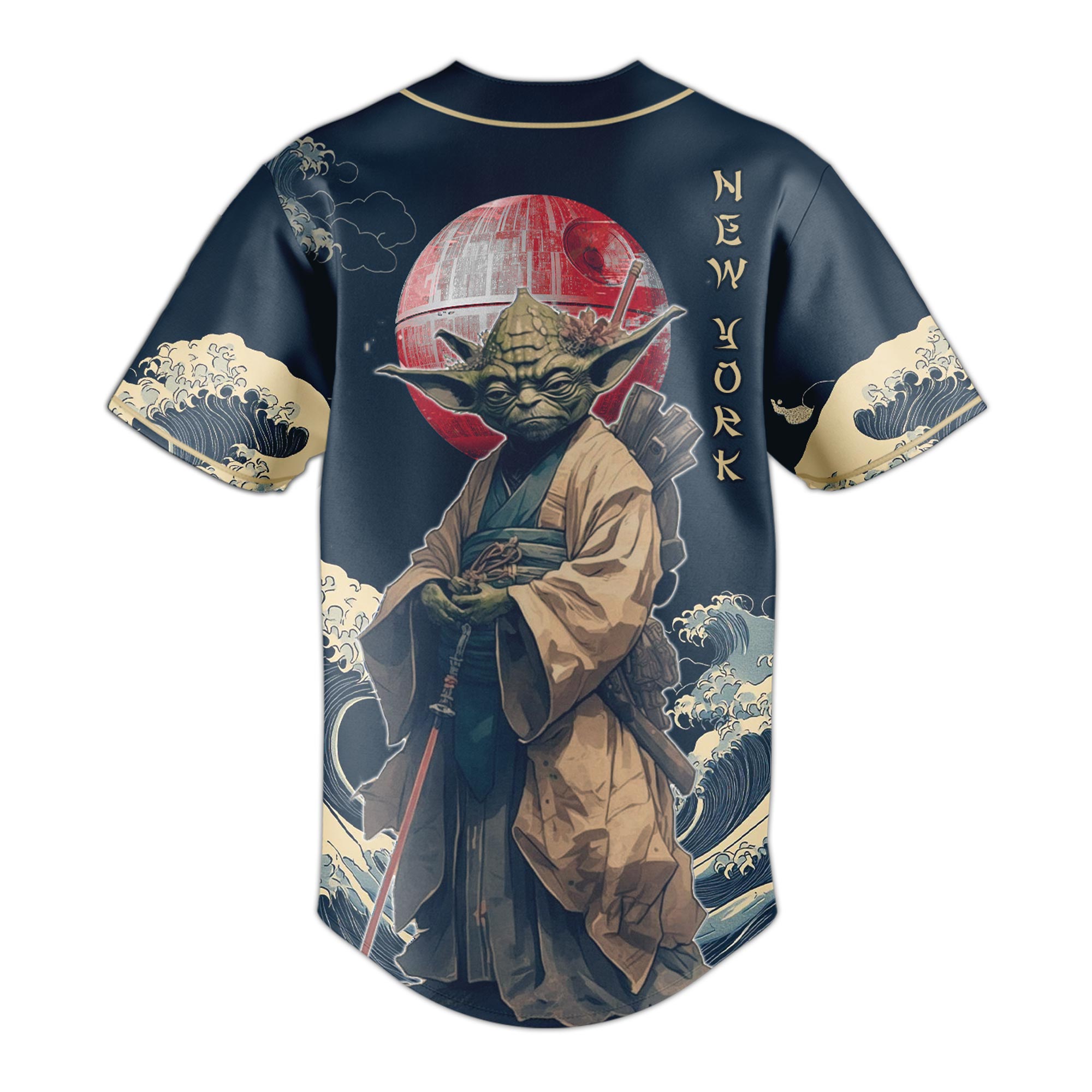 New York Yankees x Master Yoda 2025 Japan Edition Baseball Jersey New York Yankees x Master Yoda 2025 Japan Edition Baseball Jersey