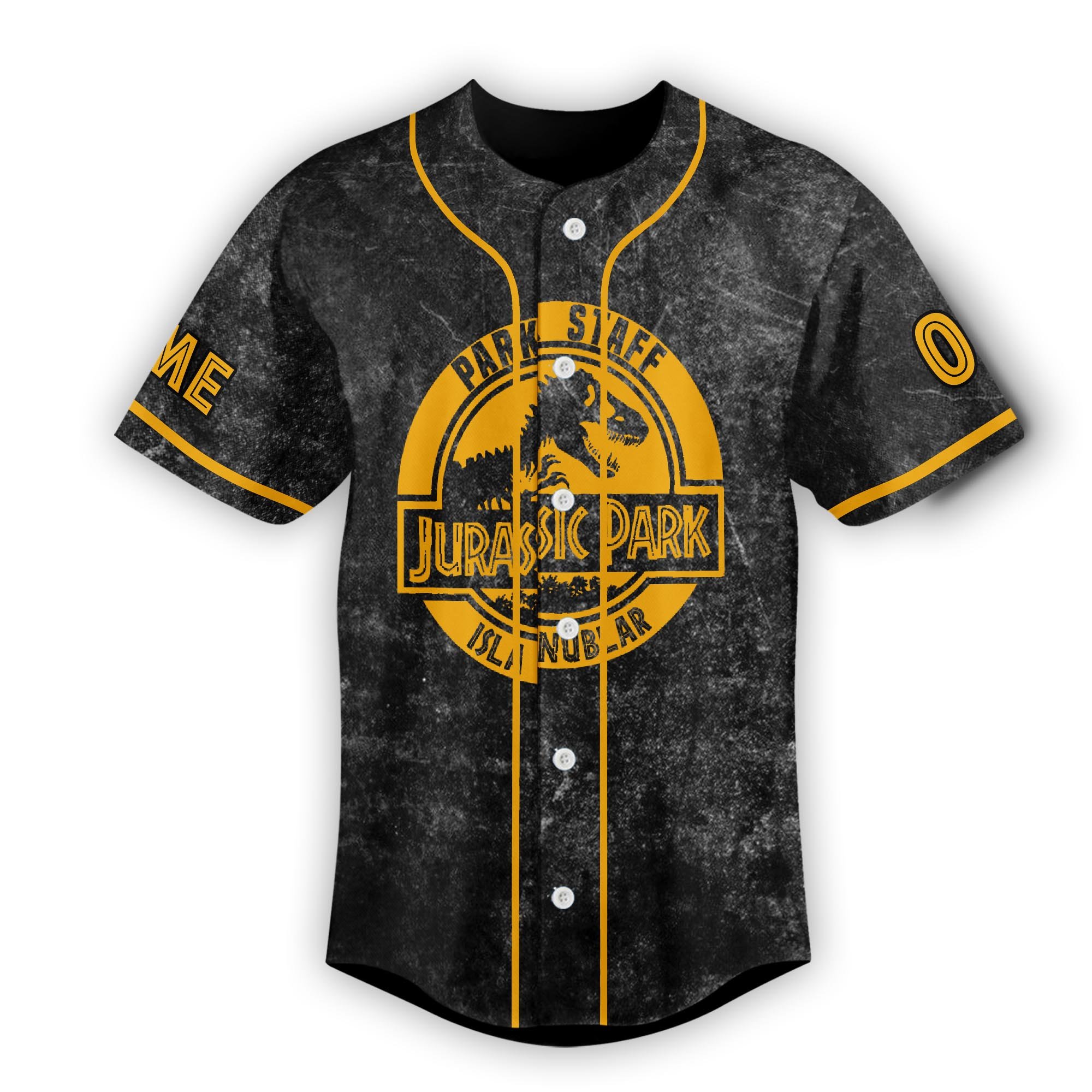 Jurassic World Baseball Jersey Jurassic World Baseball Jersey