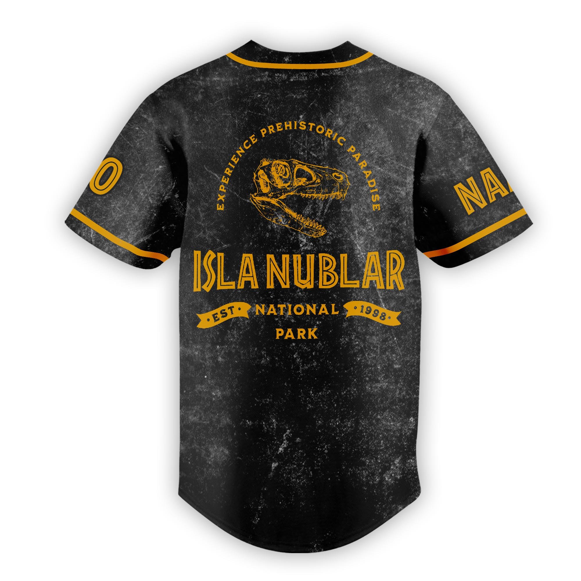 Jurassic World Baseball Jersey Jurassic World Baseball Jersey