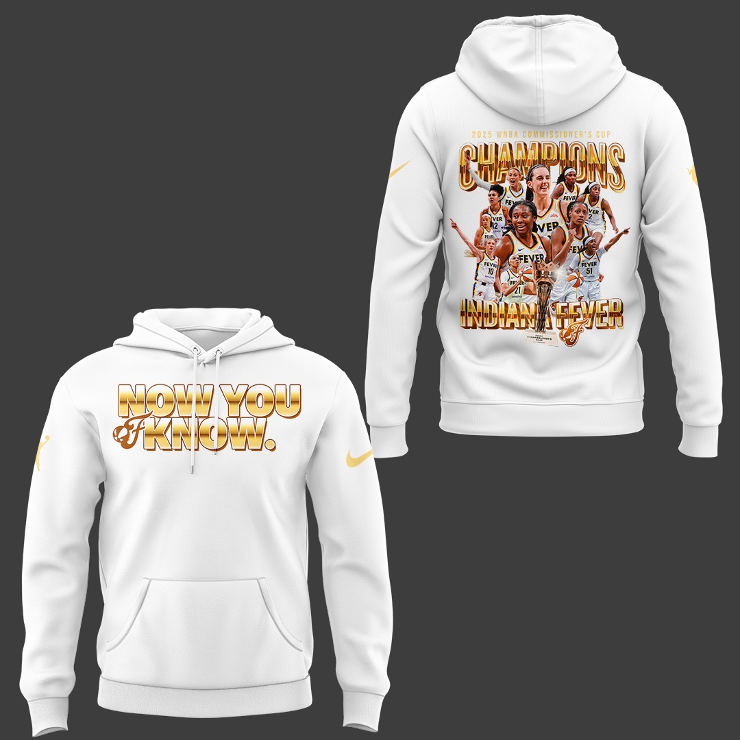 Indiana Fever 2025 WNBA Commissioner's Cup Limited Edition Hoodie Set Indiana Fever 2025 WNBA Commissioner's Cup Limited Edition Hoodie Set