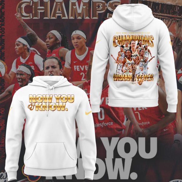 Indiana Fever 2025 WNBA Commissioner's Cup Limited Edition Hoodie Set