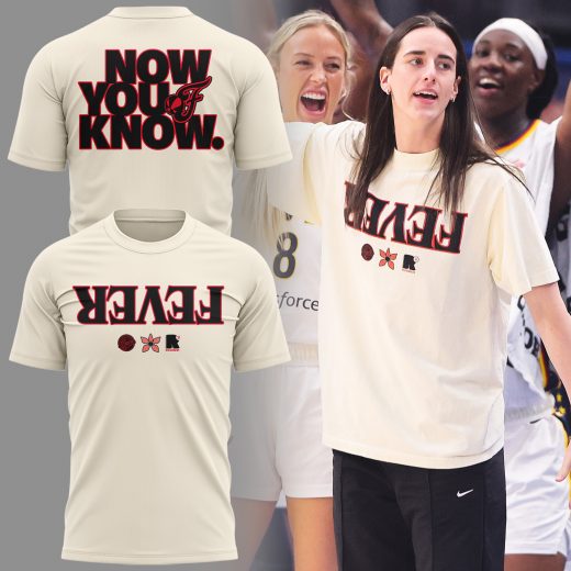 Indiana Fever Stranger Things Cream Shirt