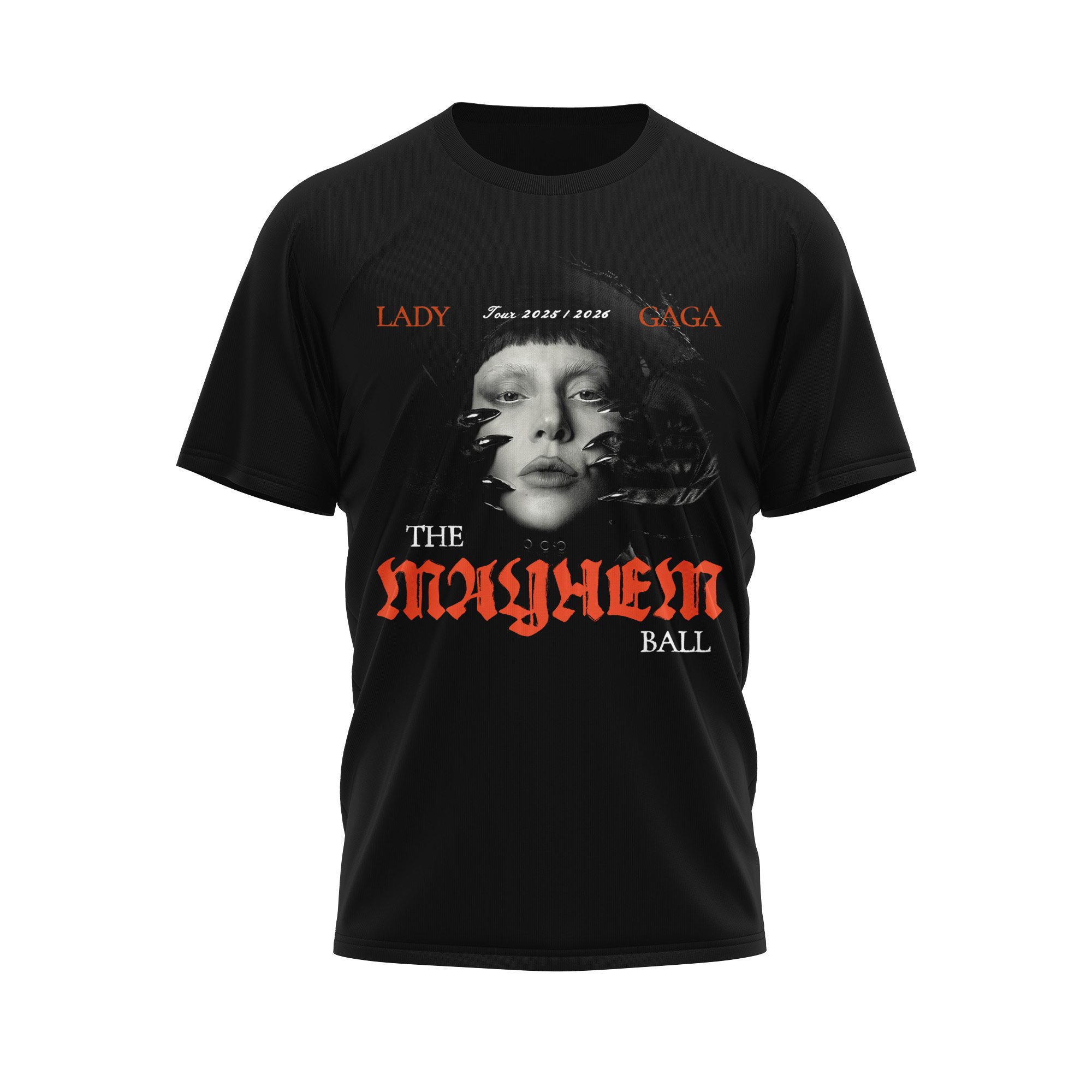 Lady Gaga The Mayhem Ball Tour 2025/26 Tee Lady Gaga The Mayhem Ball Tour 2025/26 Tee