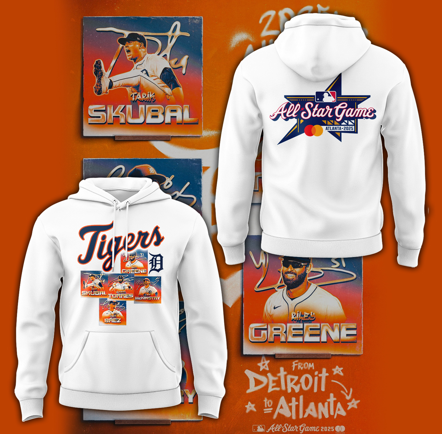 Detroit Tigers Limited Edition All Star 2025 Hoodie Set Detroit Tigers Limited Edition All Star 2025 Hoodie Set
