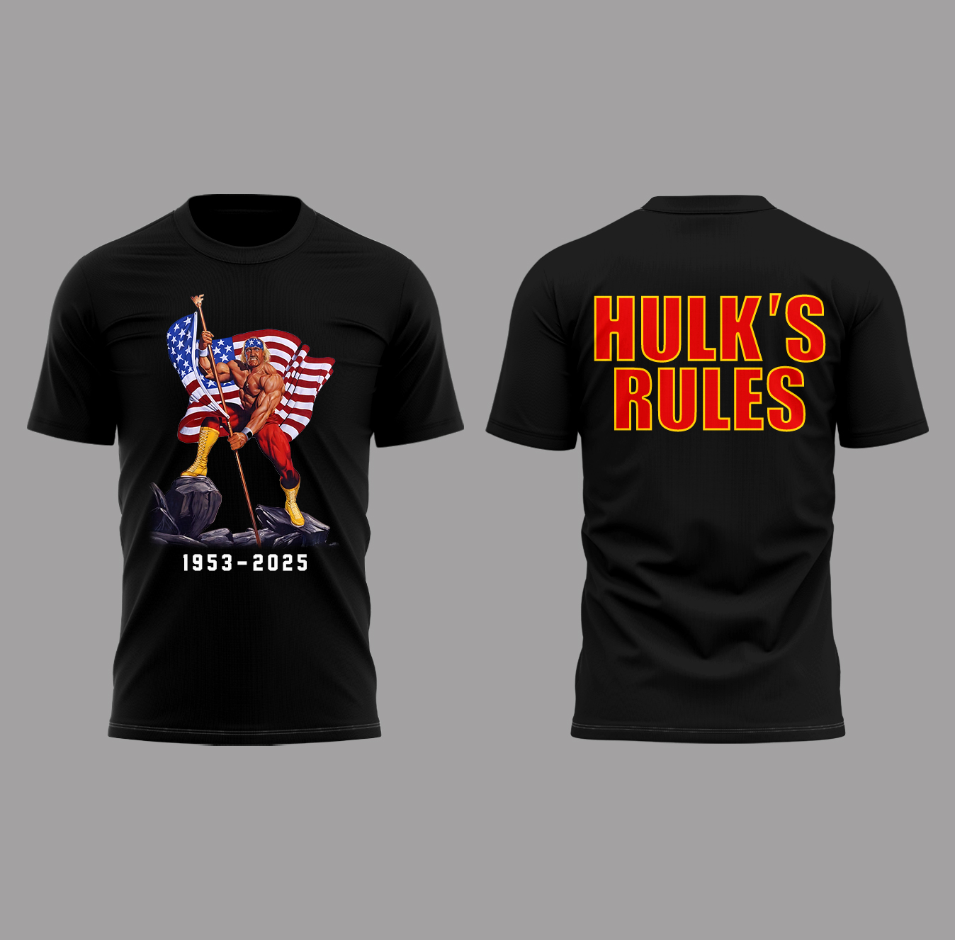 WWE Hulk Hogan 1953-2025 T-shirt