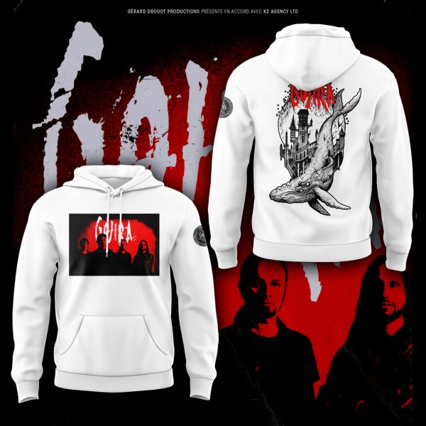 Gojira Music Limited Edition Hoodie - White
