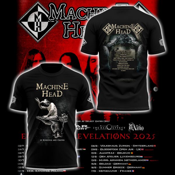 Machine Hills of Rock Festival 2025 Limited Edition Shirt