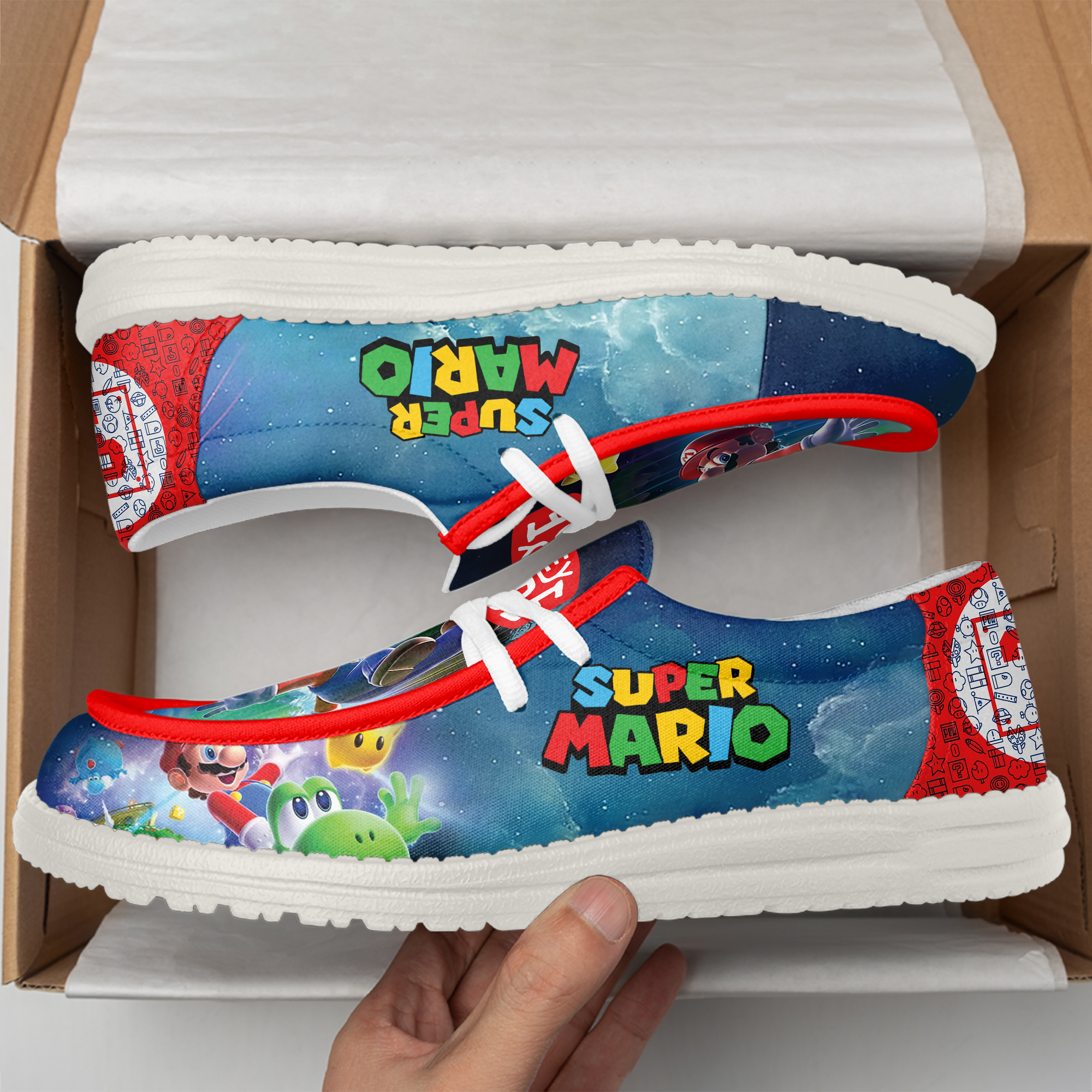 Super Mario Limited Edition Loafer Shoes Super Mario Limited Edition Loafer Shoes