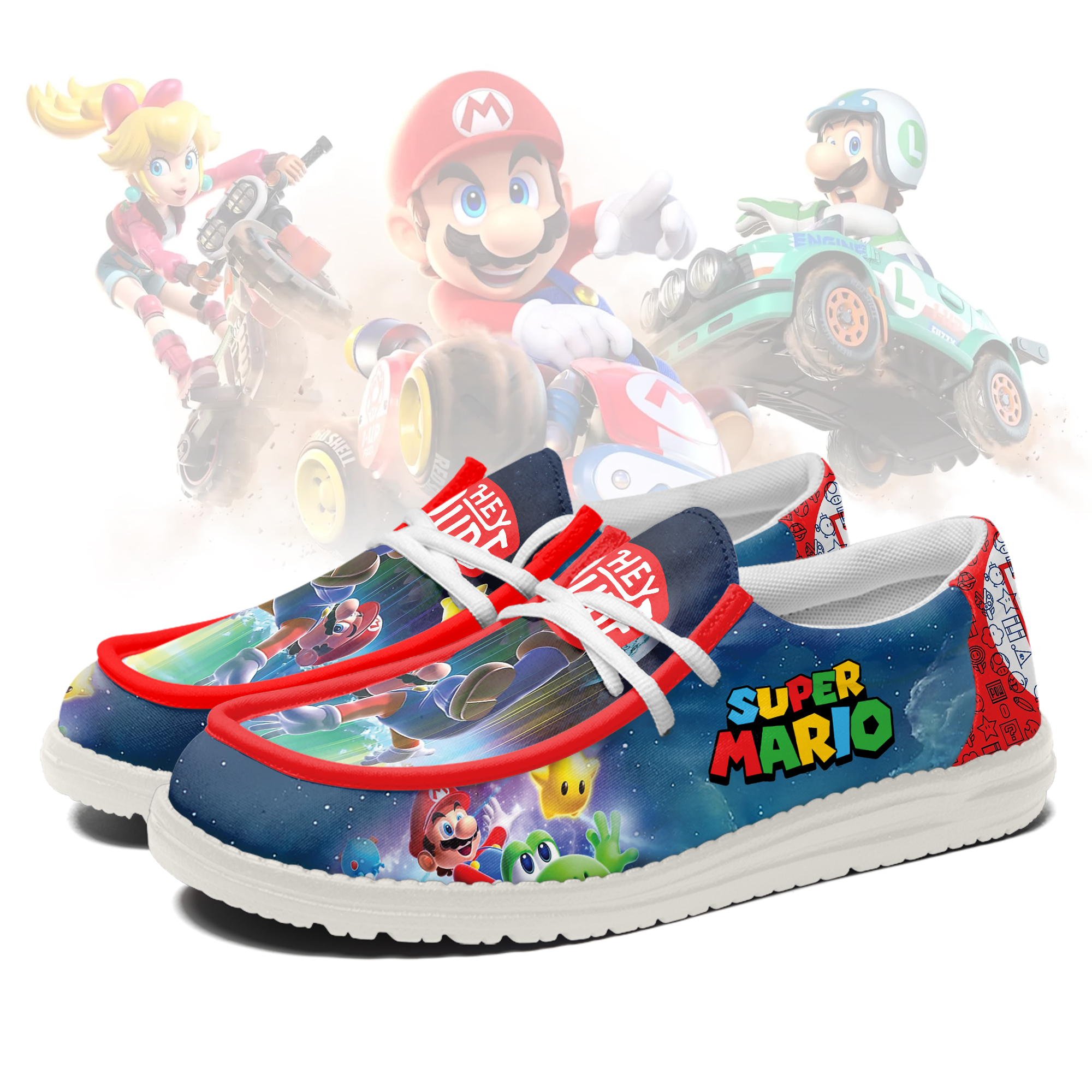 Super Mario Limited Edition Loafer Shoes Super Mario Limited Edition Loafer Shoes