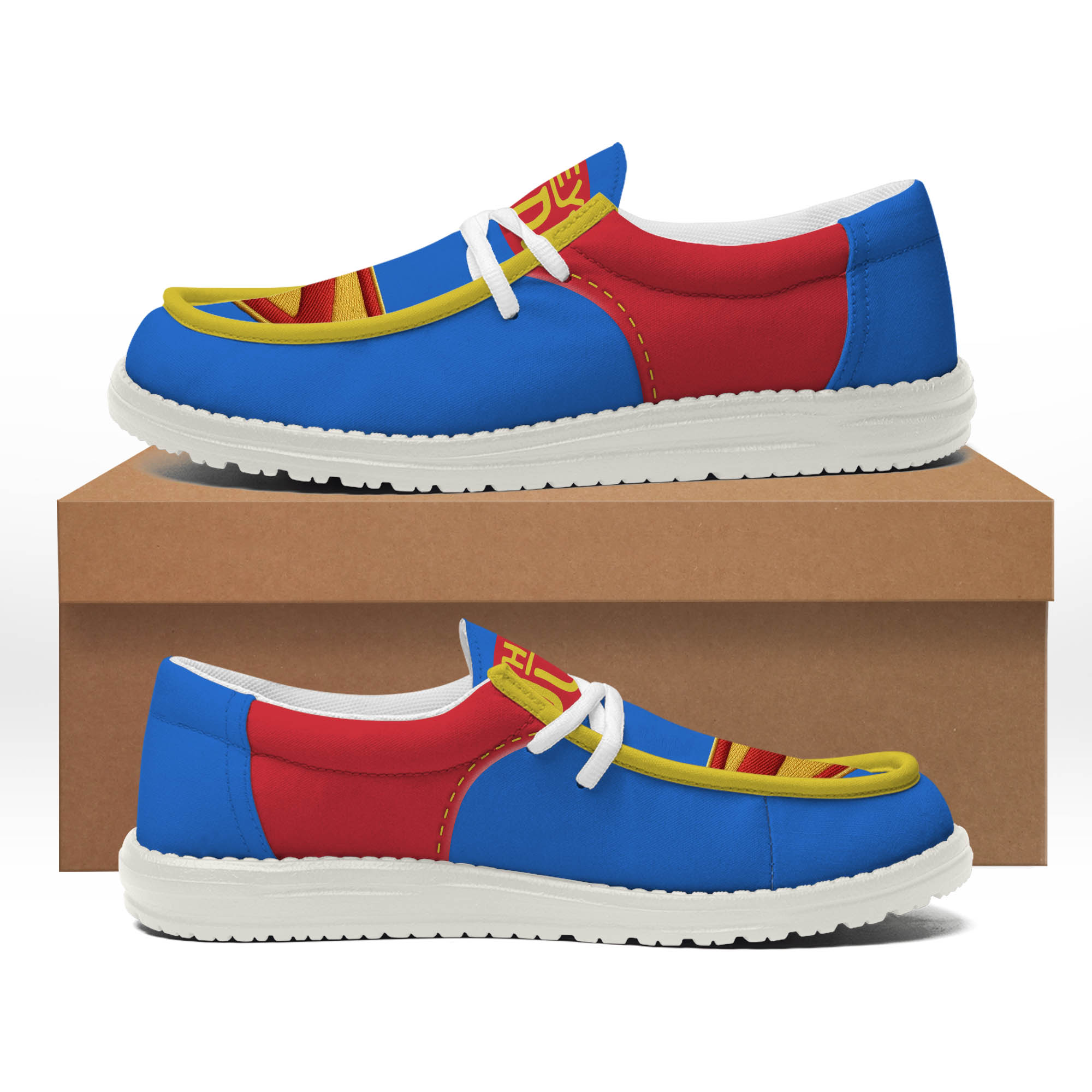 Superman 2025 Movie Limited Edition Hey Dude Shoes Superman 2025 Movie Limited Edition Hey Dude Shoes