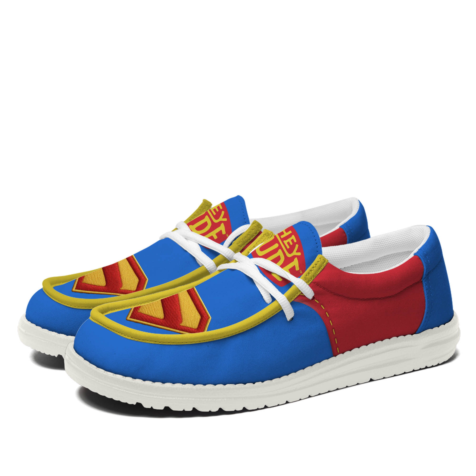Superman 2025 Movie Limited Edition Hey Dude Shoes Superman 2025 Movie Limited Edition Hey Dude Shoes