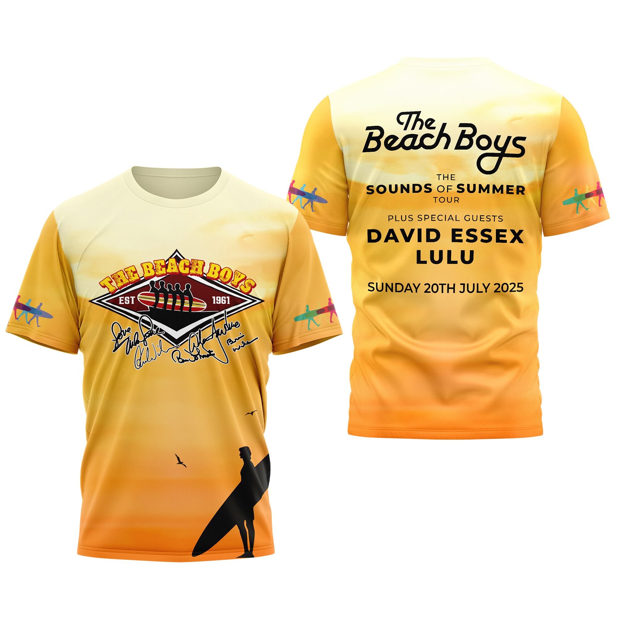The Beach Boys 2025 “Sounds Of Summer” Tour Shirt The Beach Boys 2025 “Sounds Of Summer” Tour Shirt