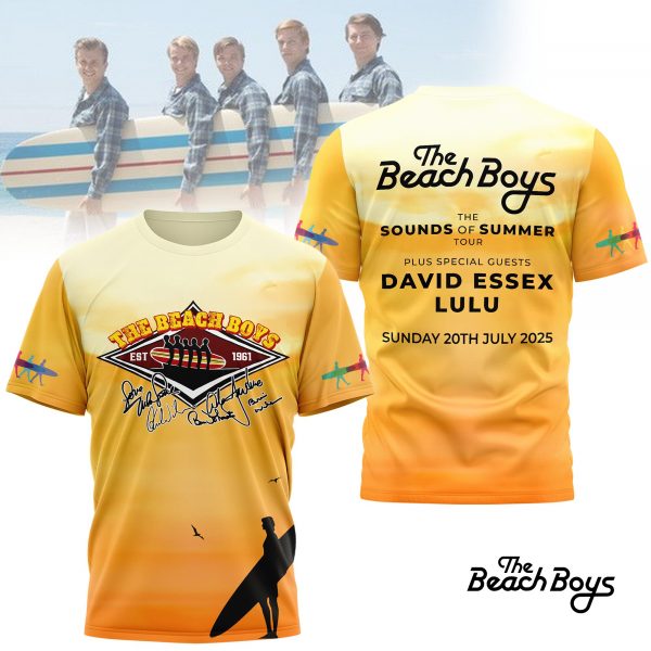 The Beach Boys 2025 “Sounds Of Summer” Tour Shirt