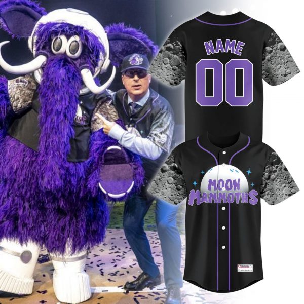 Erie SeaWolves x Erie Moon Mammoths Night 2025 Baseball Jersey