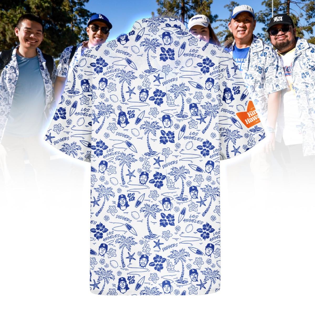 King's Hawaiian x Los Angeles Dodgers Special 2025 Hawaiian Shirt King's Hawaiian x Los Angeles Dodgers Special 2025 Hawaiian Shirt