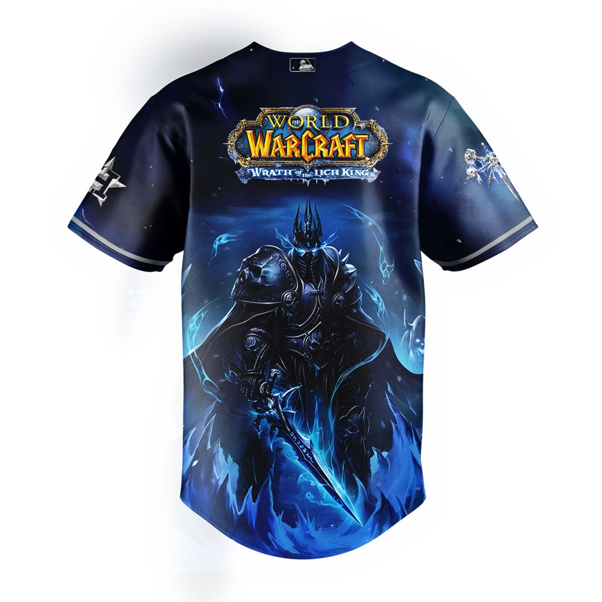 Houston Astros x Warcraft "Wrath of the Lich King" Baseball Jersey Houston Astros x Warcraft "Wrath of the Lich King" Baseball Jersey