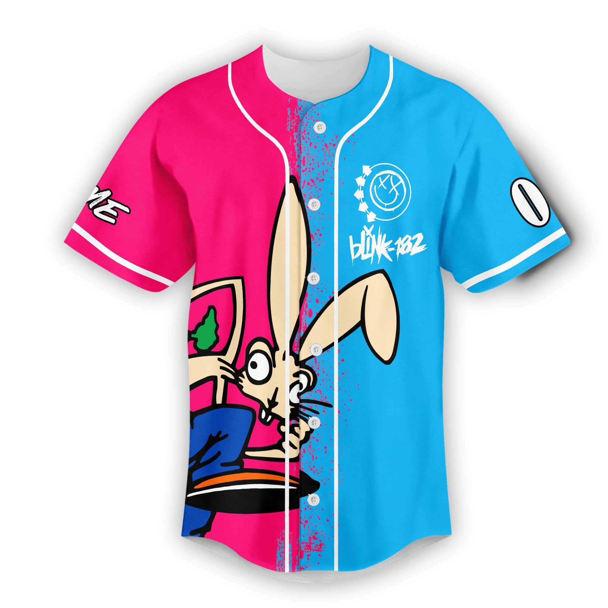 Blink-182 Missionary Impossible 2025 Tour Special Baseball Jersey Blink-182 Missionary Impossible 2025 Tour Special Baseball Jersey
