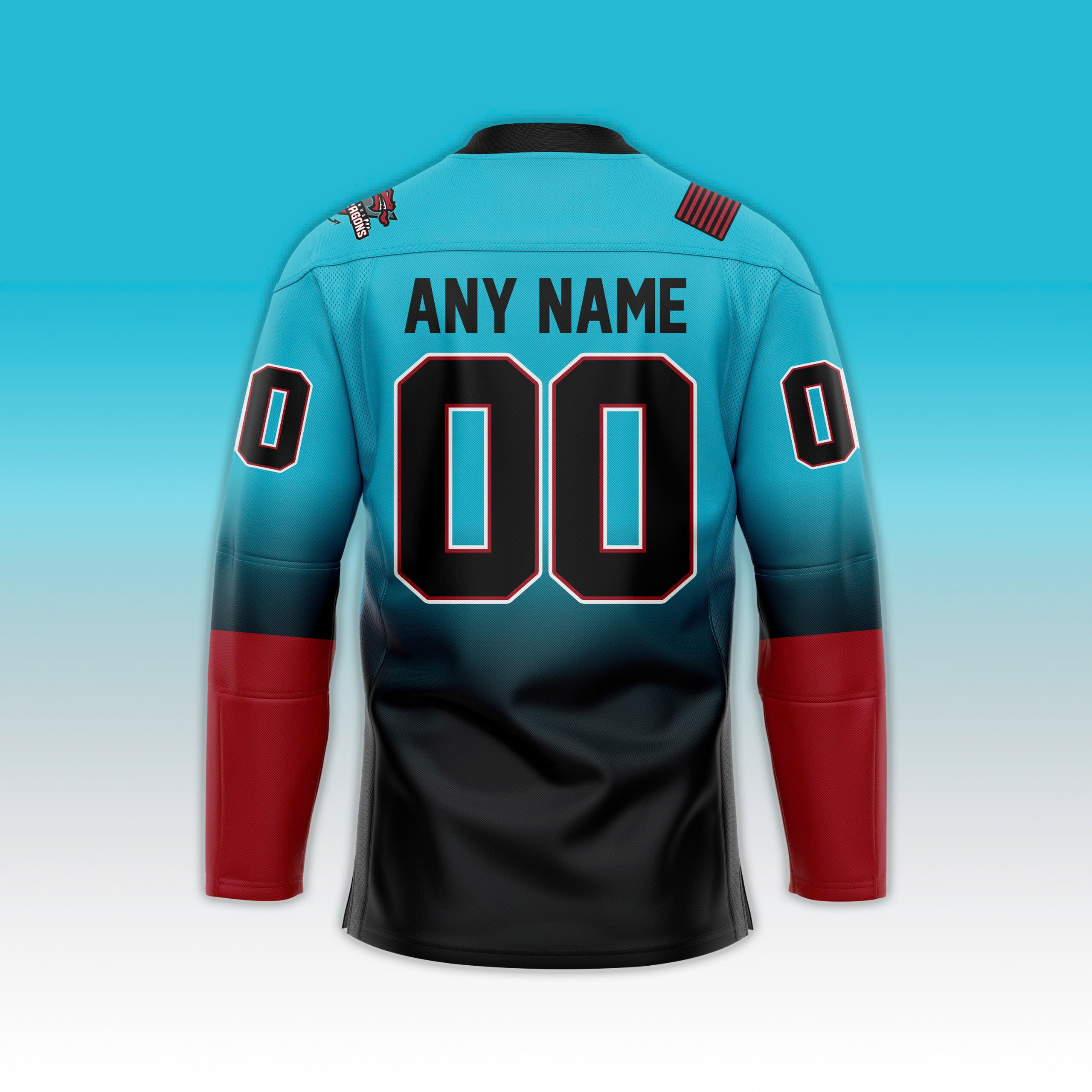 Columbus River Dragons Pietrantonio Tribute Special Hockey Jersey Columbus River Dragons Pietrantonio Tribute Special Hockey Jersey
