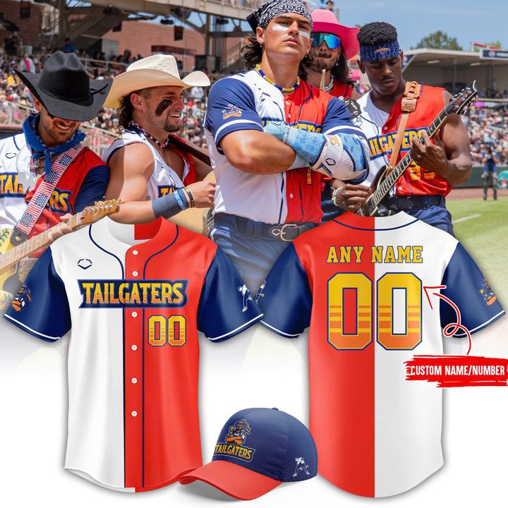 Texas Tailgaters 2025 Custom Name Special Baseball Jersey Texas Tailgaters 2025 Custom Name Special Baseball Jersey
