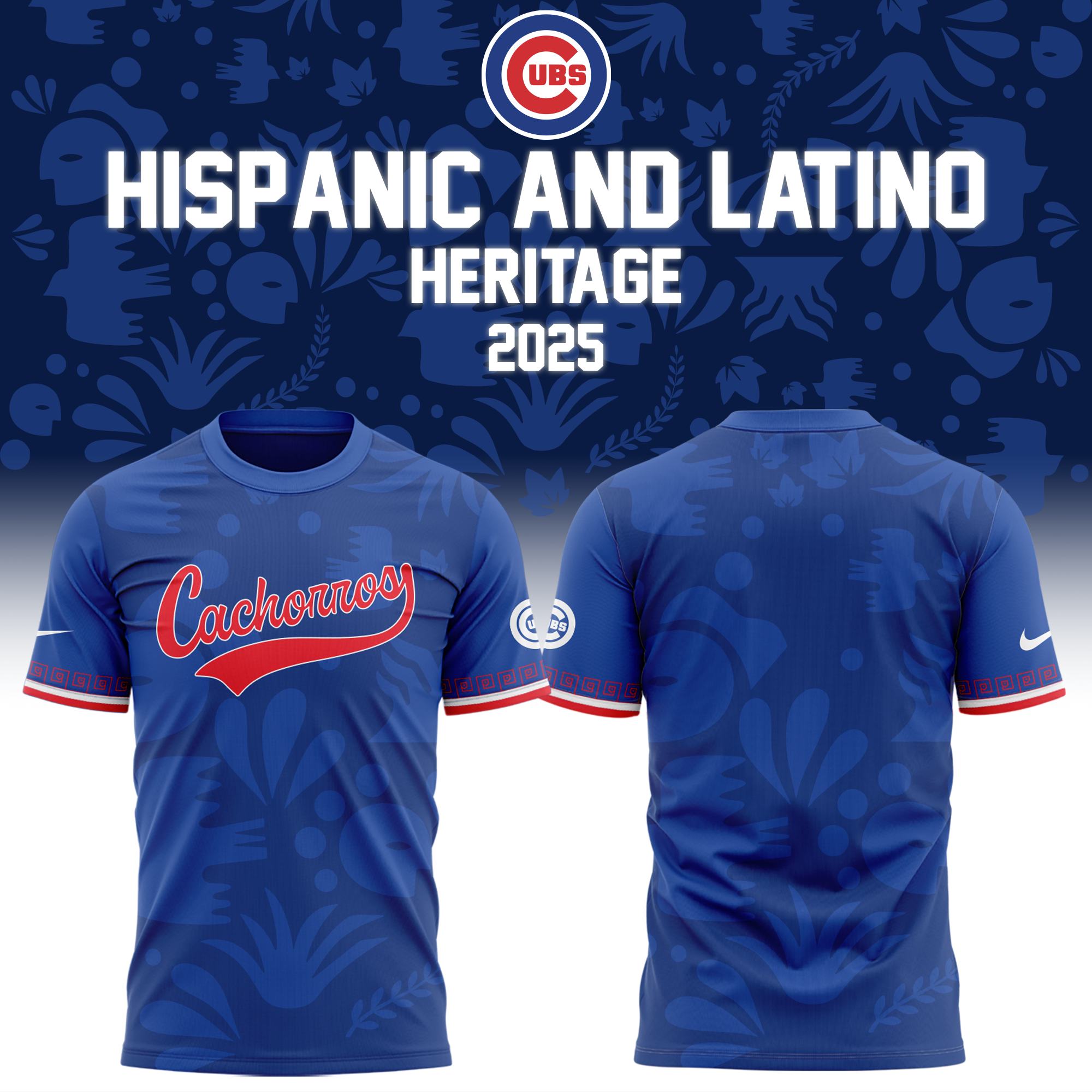 Chicago Cubs x Hispanic and Latino Heritage Limited Shirt 2025 Chicago Cubs x Hispanic and Latino Heritage Limited Shirt 2025