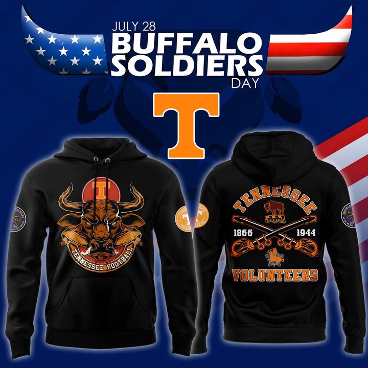 Tennessee Volunteers 2025 Buffalo Soldier Day Special Hoodie Tennessee Volunteers 2025 Buffalo Soldier Day Special Hoodie