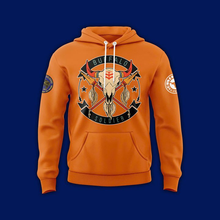 Texas Longhorns 2025 Buffalo Soldier Day Special Hoodie Texas Longhorns 2025 Buffalo Soldier Day Special Hoodie