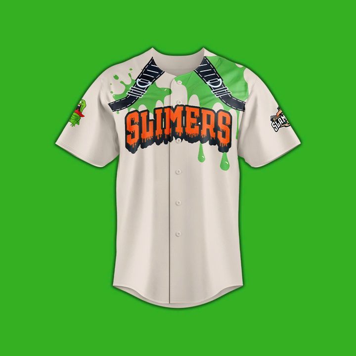 Joliet Slammers Slimers Special New 2025 Custom Baseball Jersey Joliet Slammers Slimers Special New 2025 Custom Baseball Jersey