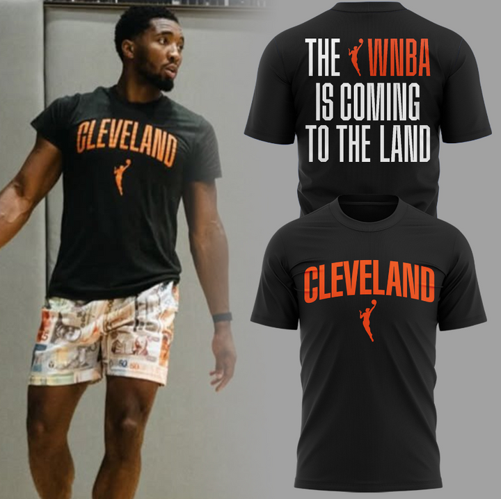 Cleveland Rockers WNBA - The WNBA Is Coming To The Land Special Tee Cleveland Rockers WNBA - The WNBA Is Coming To The Land Special Tee