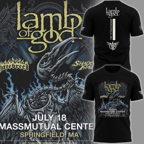 Lamb of God tour 2025 T-shirt