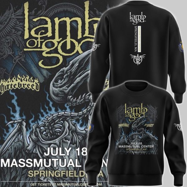 Lamb of God tour 2025 Sweatshirt