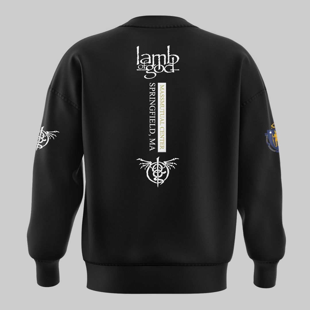 Lamb of God tour 2025 Sweatshirt Lamb of God tour 2025 Sweatshirt
