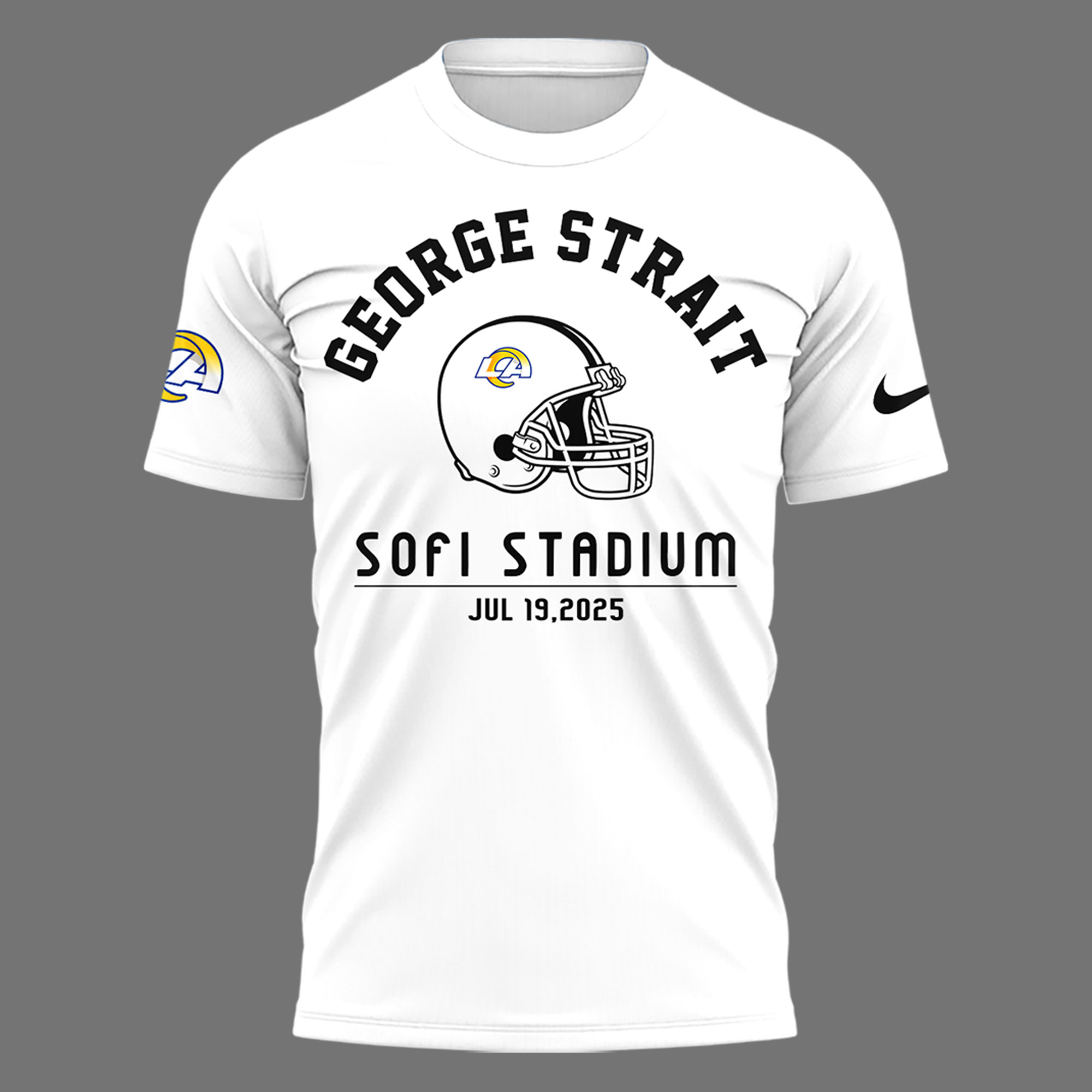George Strait x Los Angeles Rams 2025 Tour Special Shirt George Strait x Los Angeles Rams 2025 Tour Special Shirt